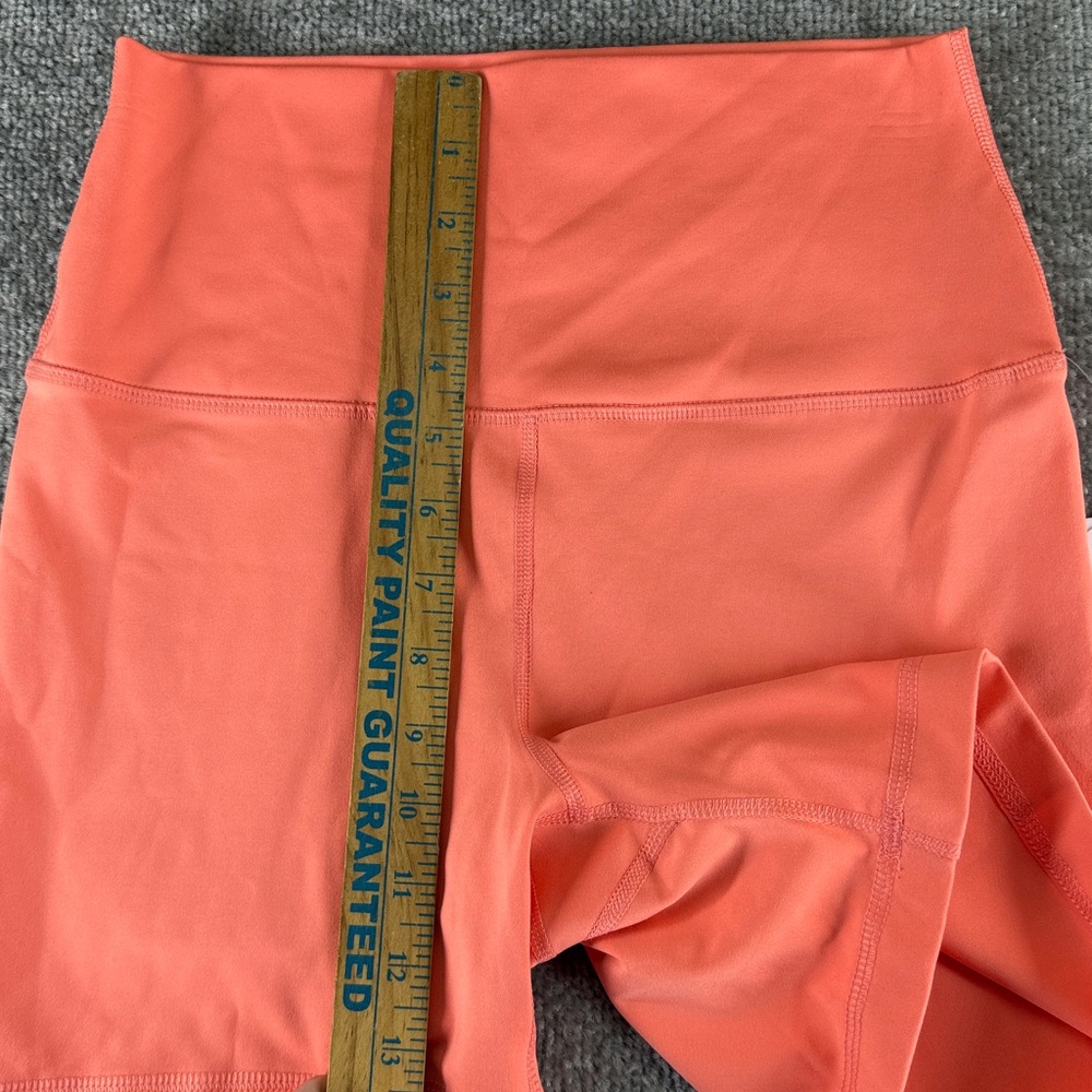 NWT Yogalicious Lux Everyday 5” Shorts Athletic Active Yoga Work Orange Womens M - Picture 3 of 9